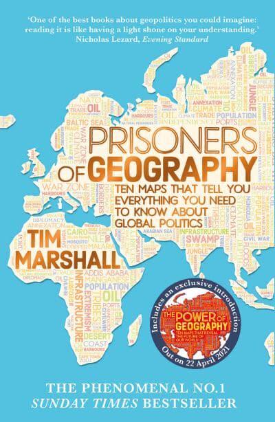 The cover of Tim Marshall's book, Prisoners of Geography